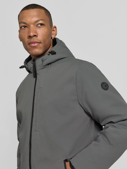 Cars Jeans kurtka o kroju regular fit z kapturem model 'WEBBER' Oliwkowy 3