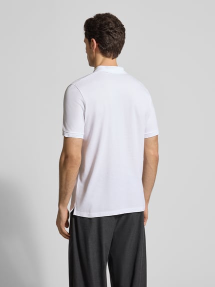 Marc O'Polo Regular Fit Poloshirt aus reiner Baumwolle Weiss 5