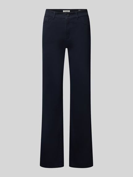Christian Berg Woman Straight Fit Stoffhose im 5-Pocket-Design Dunkelblau 2