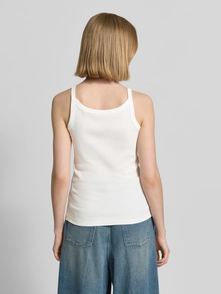 OPUS Trägertop in Ripp-Optik Modell 'Izli' Offwhite 5