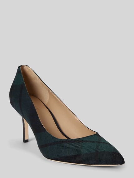 Lauren Ralph Lauren Pumps mit Logo-Detail Dunkelblau 1