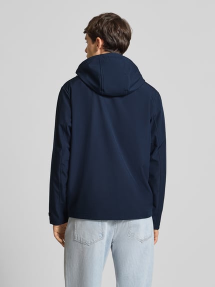 JACK & JONES Softshell-Jacke mit Brusttasche und Ärmelriegeln Marine 5