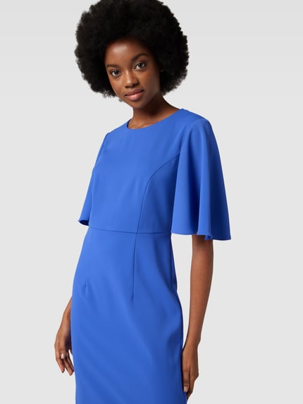 Christian Berg Cocktail Cocktailkleid mit Rundhalsausschnitt Purple Melange 3