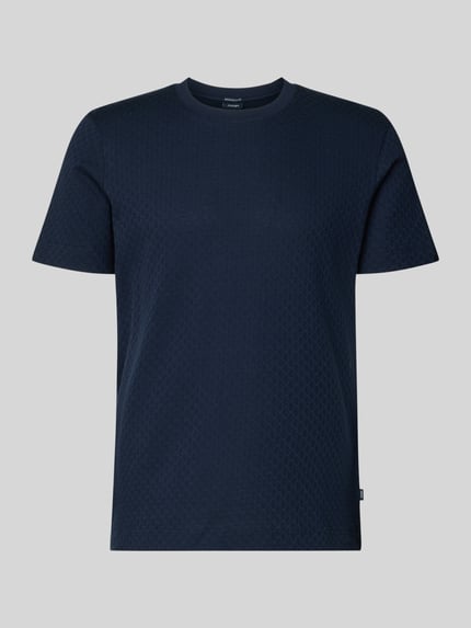 JOOP! COLLECTION T-Shirt mit geripptem Rundhalsausschnitt Marine 2