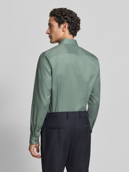 OLYMP Level 5 Slim Fit Businesshemd mit Kentkragen Gruen 5