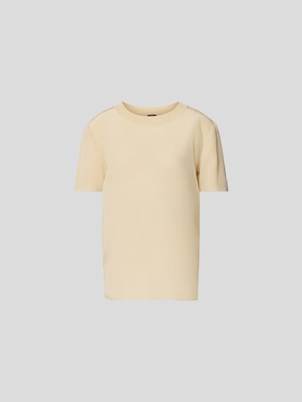 Joseph Blouseshirt van viscosemix Lichtgeel - 2