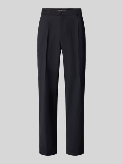 Loose Fit Hose mit Bügelfalten Modell 'Lexter' Shop The Look MANNEQUINE