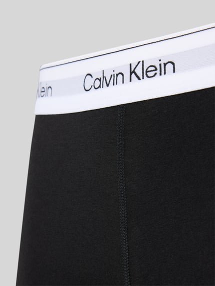 Calvin Klein Underwear Broek met label in band Zwart - 2