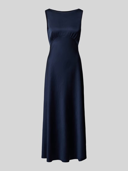 Luisa Cerano Midikleid mit U-Boot-Ausschnitt Marine 2
