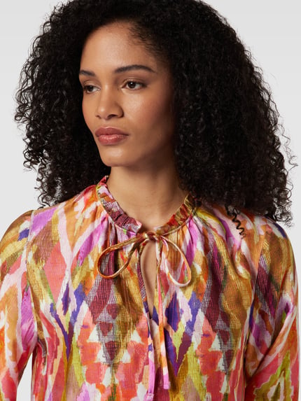 Tonno & Panna Blusenshirt aus Viskose Modell 'Nadjaton' Pink 3