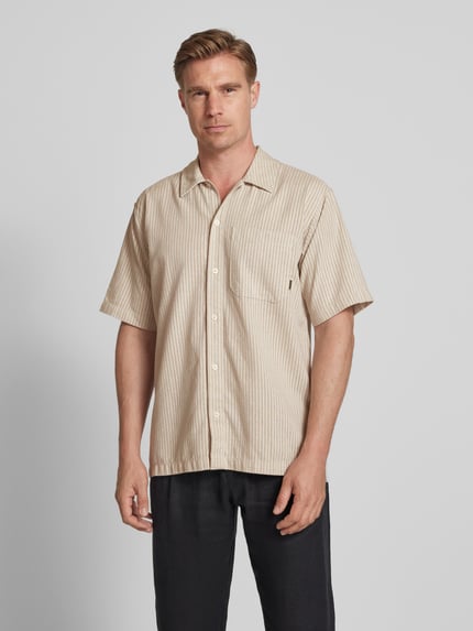 WOODBIRD Freizeithemd mit Knopfleiste Modell 'Banks' Offwhite 4