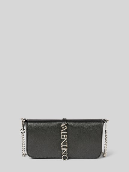 Valentino Bags Torebka z detalem z logo model ‘MATERIA’ Czarny 1