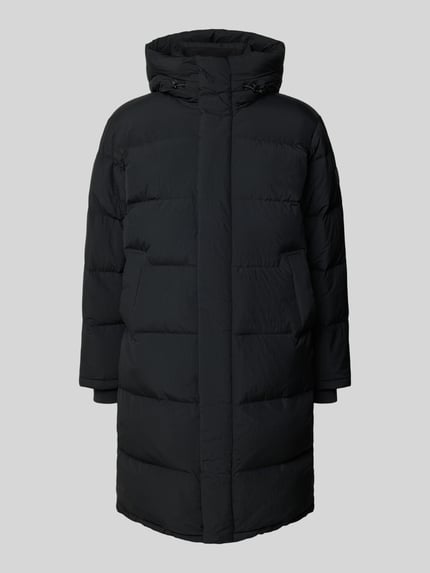Tommy Jeans Relaxed fit lange donsjas met capuchon Zwart - 2