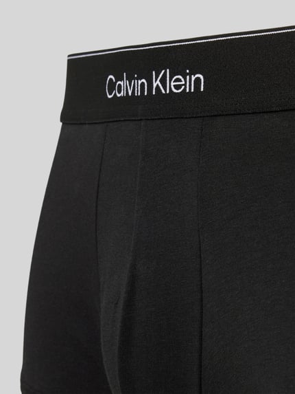 Calvin Klein Underwear Trunks mit elastischem Label-Bund im 5er-Pack Black 2