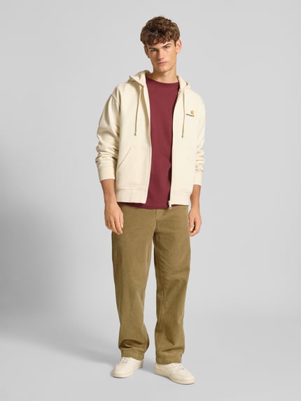 ONLY & SONS Loose fit corduroy broek van katoenmix, model 'FADE' Zand - 1