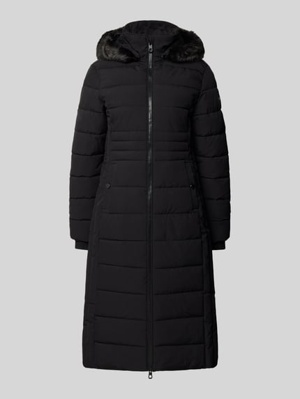 NAUTGÅRD Steppmantel mit Zweiwege-Reißverschluss Modell 'ECLIPSE' Black 1