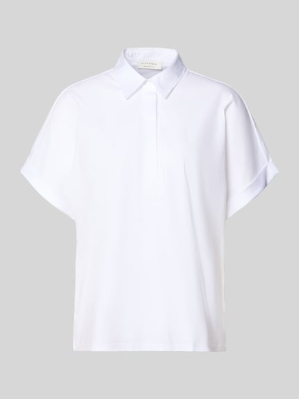 ETERNA Blouse met korte verborgen knoopsluiting Wit - 2
