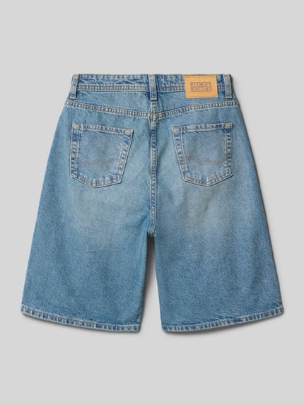 JACK & JONES Extra baggy fit korte jeans in 5-pocketmodel, model 'RON' Blauw - 3