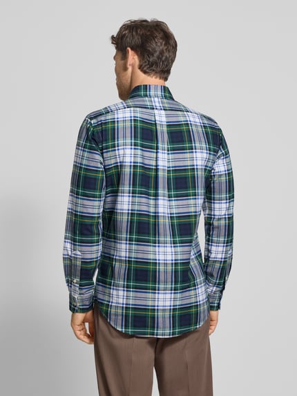 Polo Ralph Lauren Regular Fit Freizeithemd mit Button-Down-Kragen Marine 5