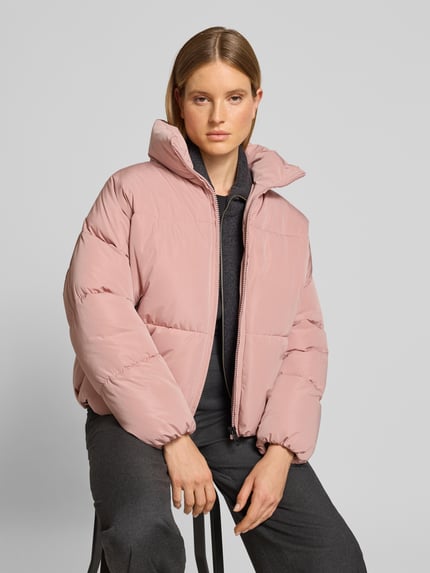 Jake*s Casual Jacke mit Stehkragen und Reißverschlusstaschen Rosa 3