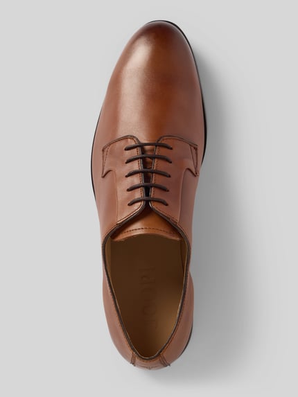 JOOP! SHOES Lederderby mit Schnürverschluss Modell 'pero kleitos' Cognac 3