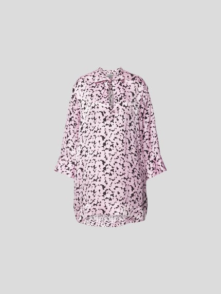 BAUM & PFERDGARTEN Mini-jurk van pure viscose Felroze - 2