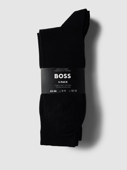 BOSS Socken aus Baumwoll-Mix im 5er-Pack Black 3