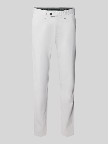 Christian Berg Men Regular fit chino met achterzakken Lichtgrijs - 2