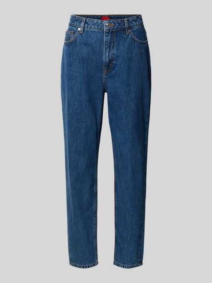 HUGO Mom Fit Jeans van puur katoen Blauw - 2