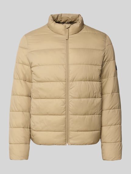 Pepe Jeans Regular fit gewatteerd jack met opstaande kraag Beige - 2
