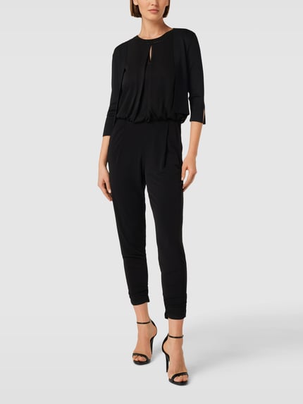 Vera Mont Regular Fit Bolero aus Viskose-Mix Black 1