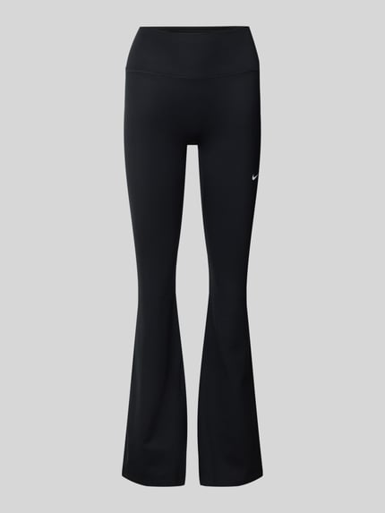 Flared Cut Leggings mit Logo Shop The Look MANNEQUINE