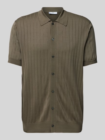 Regular Fit Polohemd mit Knopfleiste Modell 'ruisenor' Shop The Look MANNEQUINE