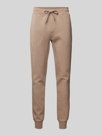 Polo Ralph Lauren Regular Fit Sweatpants mit Baumwollanteil Beige Melange 2