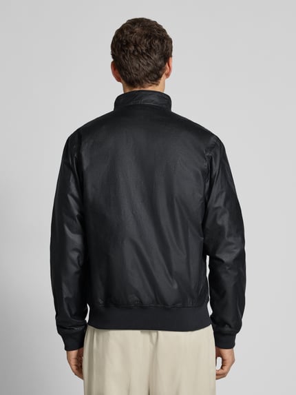 Barbour Regular Fit Wachsjacke aus reiner Baumwolle Marine 5
