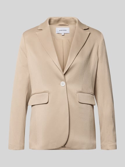 Regular Fit Blazer mit Pattentaschen Shop The Look MANNEQUINE