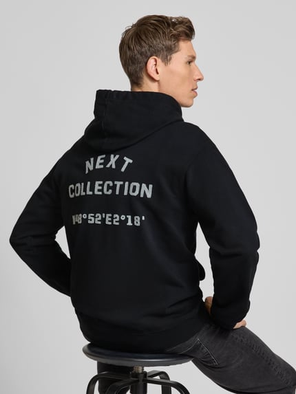 The Kooples Hoodie mit Label-Print Black 3