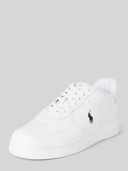Polo Ralph Lauren Sneaker mit Logo-Stitching Modell 'MASTERS COURT' Weiss 1