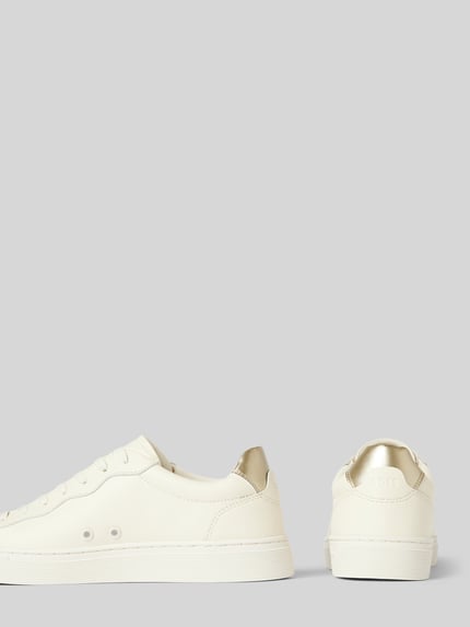 BOSS Sneakers met logoprint model 'RHYS_TENN_FLMT' Offwhite - 2