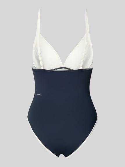 Marc O'Polo Badpak met contrasterende details Donkerblauw - 3