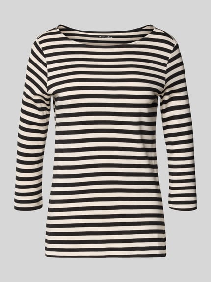 Christian Berg Woman Shirt met 3/4-mouwen en ronde hals Zwart - 2