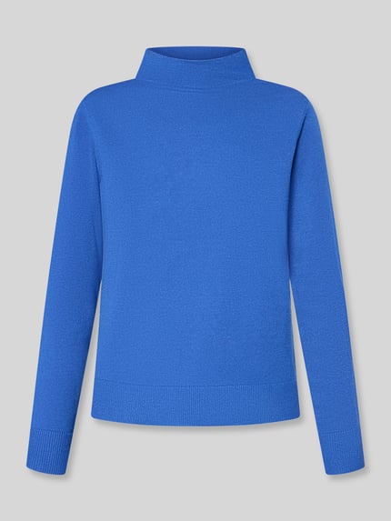 Betty Barclay Regular Fit Pullover aus Viskose-Mix Modell 'NOS AUGUST' Royal 2