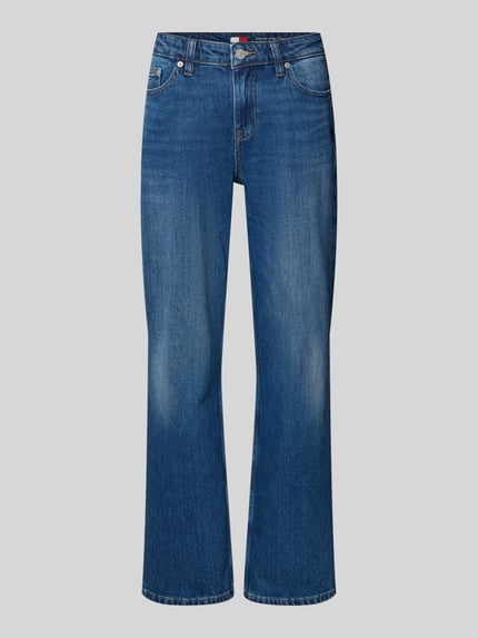 Straight Leg Jeans aus Baumwoll-Mix Modell 'SOPHIE' Shop The Look MANNEQUINE