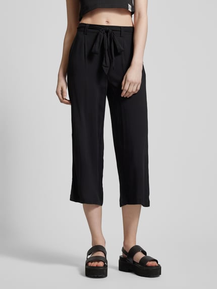 ONLY Stoffhose mit Taillengürtel Modell 'NOVA LIFE' Black 4