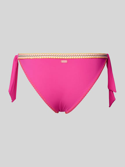 Banana Moon Bikinibroekje met vetersluiting opzij, model 'MADIA KALANY' Fuchsia - 3