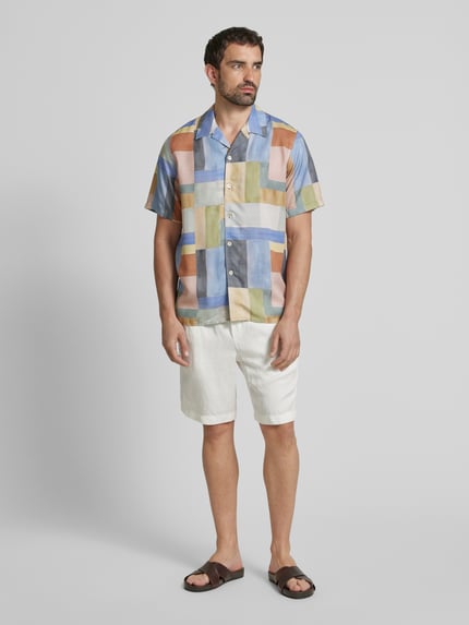 Paul Smith Freizeithemd mit Knopfleiste Multi Stylebop 1