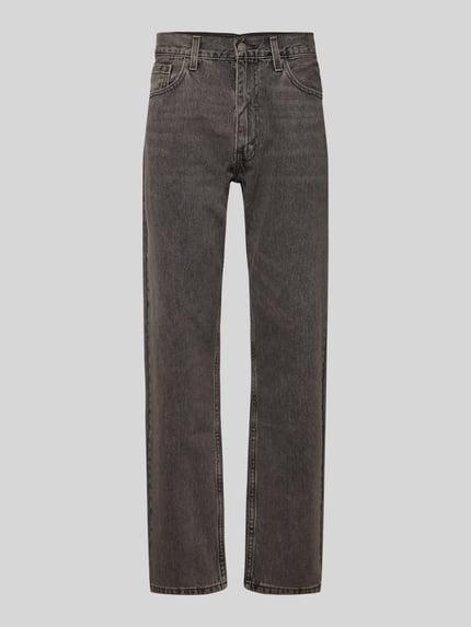 Produktfoto, Jeans mit 5-Pocket-Design von Levi's®, czarna bawełna, krój relaxed fit, szerokość w rozmiarze 32/32: 42 cm, długość nogawki wewnętrznej w rozmiarze 32/32: 78 cm