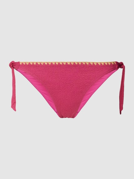 Banana Moon Bikinibroekje met strikdetails, model 'DIMKA SANTAFE' Felroze - 1