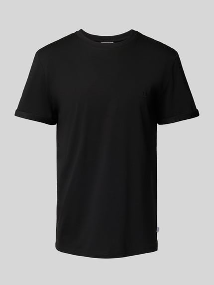 Les Deux T-Shirt mit Rundhalsausschnitt Modell 'Norregaard' Black 2