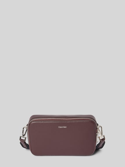 CK Calvin Klein Schoudertas met labeldetail Donkerrood - 2